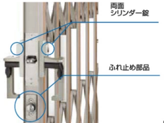 LIXIL　外構　門扉　アルミ形材　モダン　シンプル　 おしゃれ　エクステリア　愛知・名古屋の外構専門店パートナーホームのエクステリア製品一覧 アーキキャット　錠部分|パートナーホーム