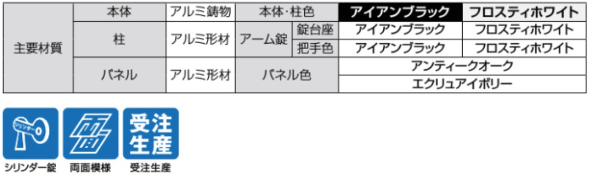 LIXIL　外構　門扉　アルミ鋳物門扉　モダン　 おしゃれ　エクステリア　愛知・名古屋の外構専門店パートナーホームのエクステリア製品一覧　主要材質　アルミ鋳物　シリンダー錠　両面模様　ラフィーネ門扉|パートナーホーム